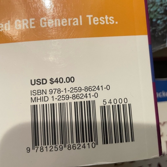 GRE Practice/Study Book - Picture 2 of 4